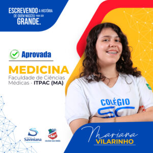 Mariana Vilarinho - Medicina - ITPAC (MA)