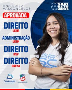 ANA LUÍZA SOARES VASCONCELOS