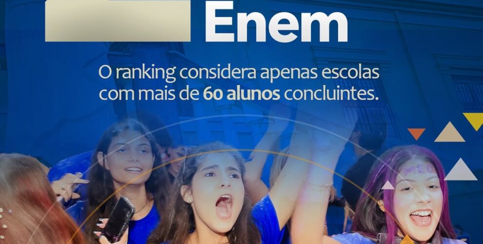 O Colégio das Irmãs ficou em 2º lugar no ranking do ENEM entre as escolas do Piauí com mais de 60 alunos concluintes, segundo dados divulgados pelo MEC! 📚🏆