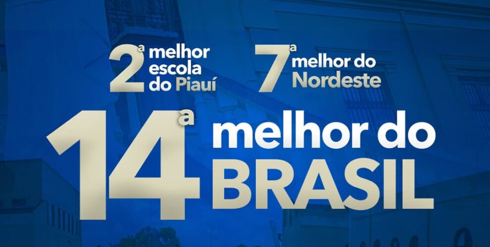 Colégio das Irmãs entre as 15 melhores escolas do Brasil, em 7° lugar no Nordeste e 2ª no Piauí no ranking do ENEM!